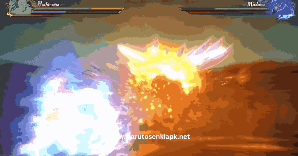 Naruto Ninja Storm 4 fighting of Naruto