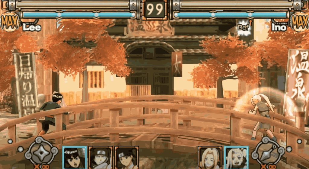 Naruto Ultimate Ninja Heroes HD graphics on PC
