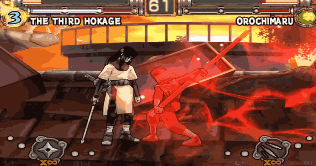 

Naruto Shippuden game versus mode setup
