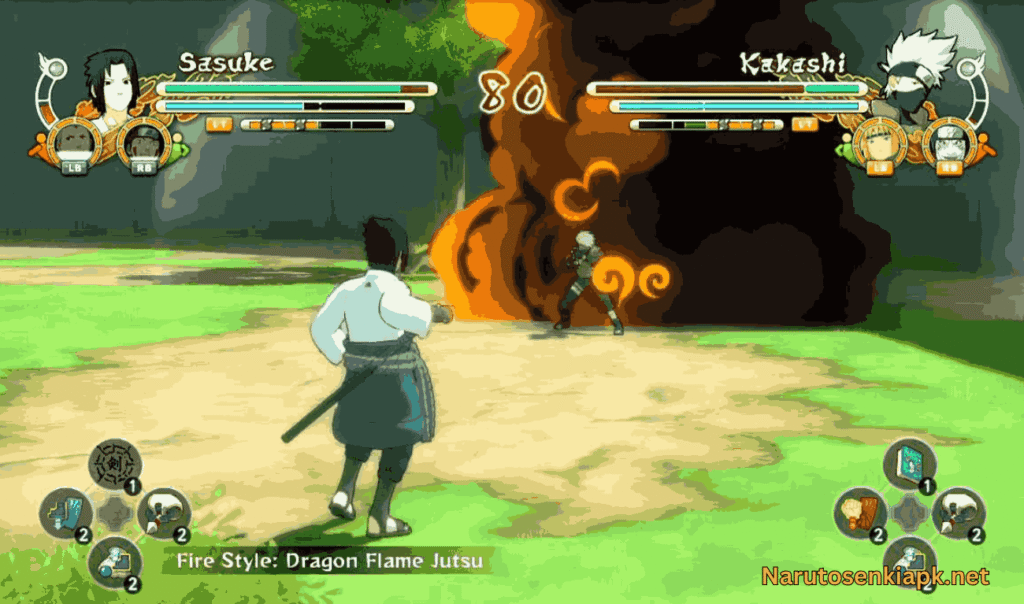 Highly compressed repack setup screen for Naruto Storm 3