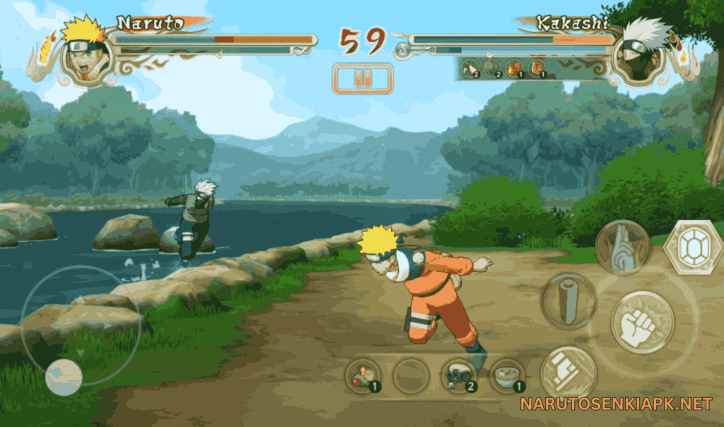 Naruto Ultimate Ninja PC gameplay screenshot