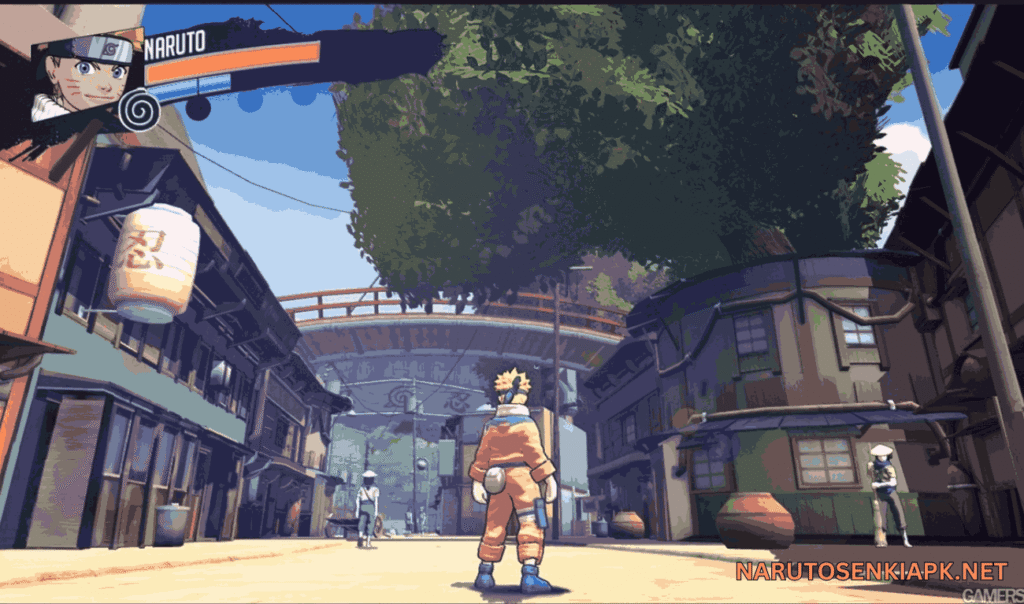 Naruto Uzumaki using Shadow Clone Jutsu