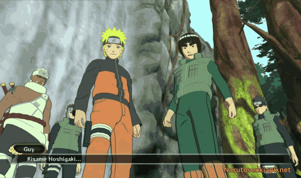 Naruto and Sasuke fighting in Ultimate Ninja Storm 3 gameplay