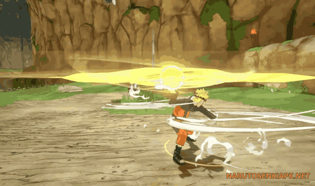 Naruto and Sasuke fighting together in Shinobi Striker