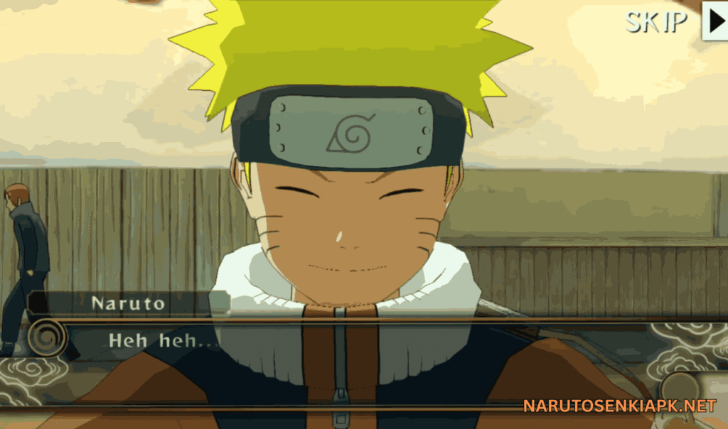 Naruto using Rasengan in Ultimate Ninja game