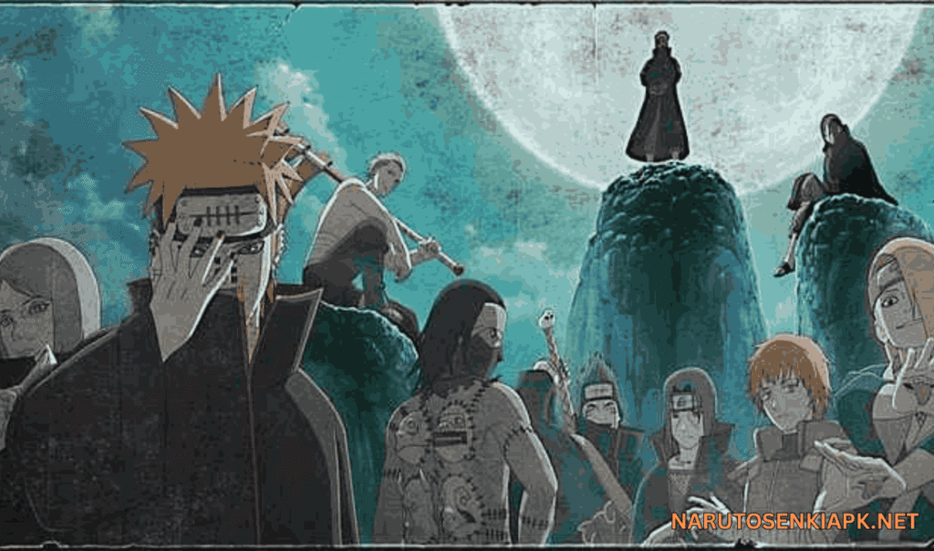 Naruto vs Sasuke in HD anime-style graphics