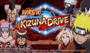 PPSSPP emulator playing Naruto Kizuna Drive on PC