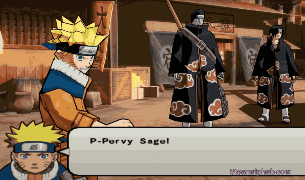 Rock Lee using Primary Lotus attack