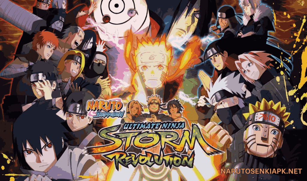 Team battle mode in Naruto Storm Revolution on PC
